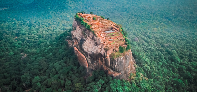 Sri lanka 5 days itinerary package Sigiriya Fortress